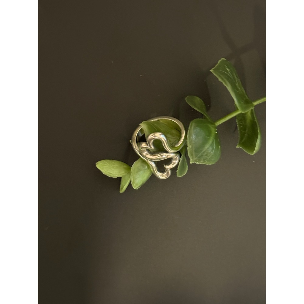 James Avery Heart to Heart Ring Sterling Silver 925 Size 5.5 - Picture 5 of 9